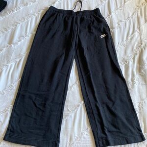 Nike wide leg sweats